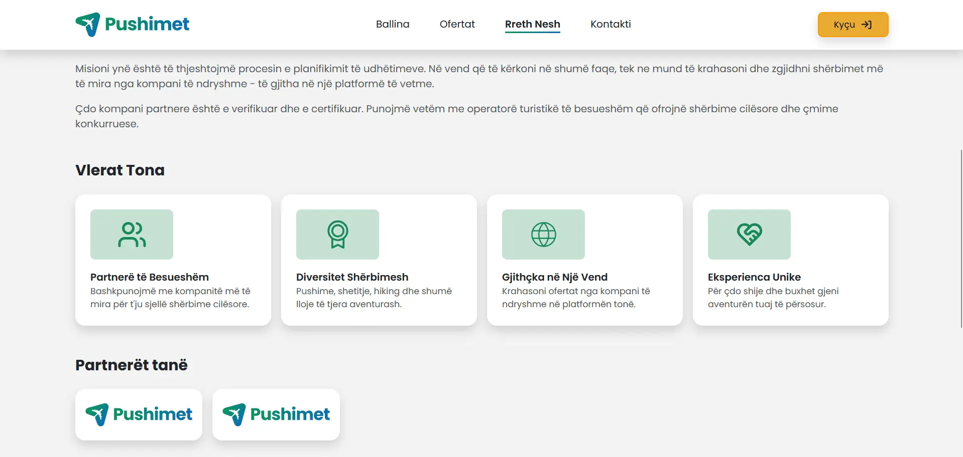 Pushimet CC
